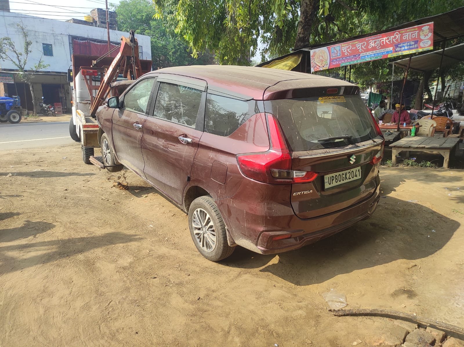 Sai Crane Service Agra - towing and crane work
