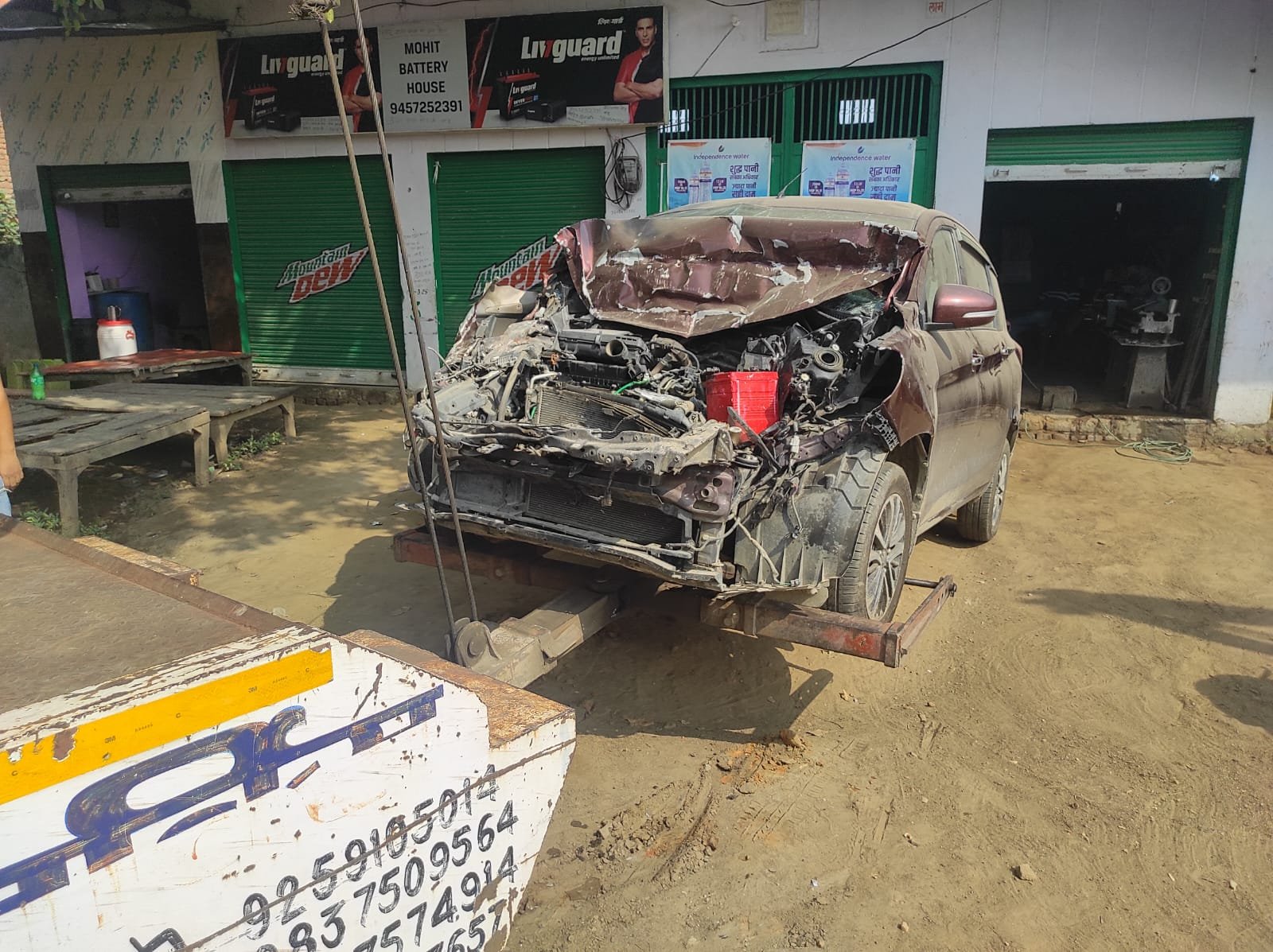 Heavy vehicle towing